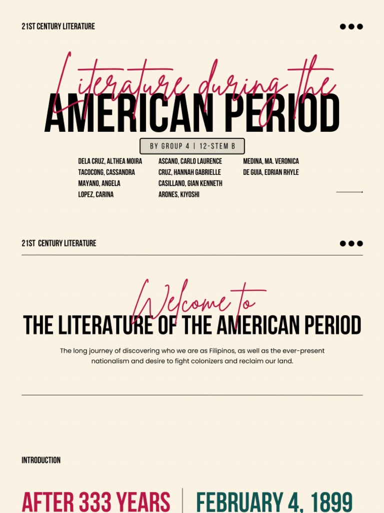 American Literature PDF