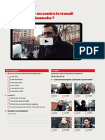 Vidéo - Travailler Le Dimanche - Corrigés