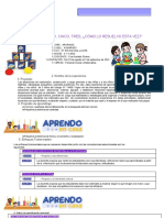 Proyecto 09 Uno, Cinco, Tres, ¿Cómo Lo Resuelvo Esta Vez