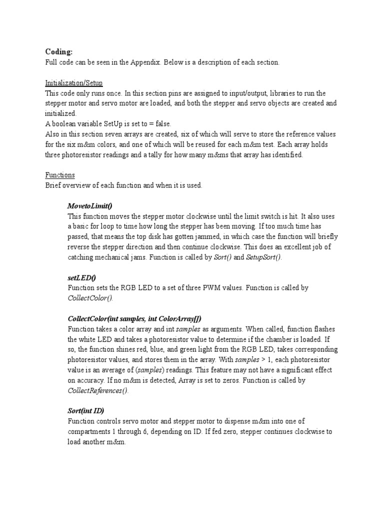 Coding Breakdown | PDF | Parameter (Computer Programming) | Function ...
