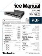 Technics Sa-103