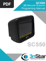 SC550 Programing Manual