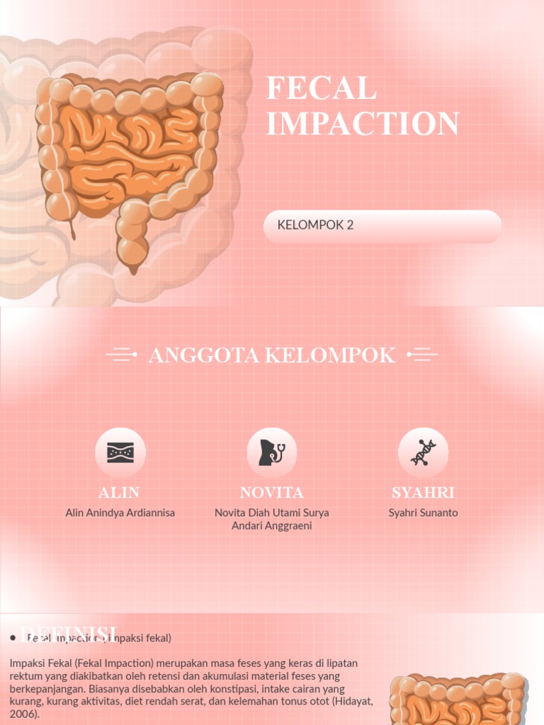 Penanganan Impaksi Fekal pada Pasien | PDF