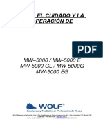 Manual mw-5000 Instrucao - Espanhol