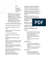 Matter and Its Components - 1