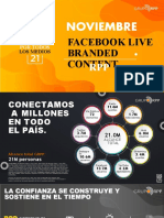 Pack Facebook Live Branded Content RPP 2022