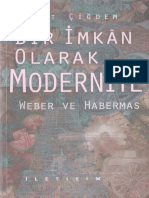Bir Imkan Olarak Modernite - Weber Ve Habermas