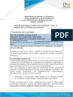 Guía de Actividades y Rúbrica de Evaluación - Fase 3 - Magnitudes y Unidades Dosimétricas