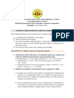 Asignación 2. Reglas de Inferencia y Algebra de Conjuntos. (Grupal) .