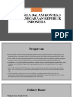 Pancasila Dalam Konteks Ketatanegaraan Republik Indonesia