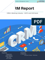 PrajjwalPatel - CRM Report On Banking Industry