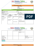 Planeación Inglés k3 June - July