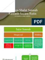 Menjaga Shalat Sunnah Rawatib Secara Rutin