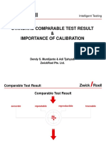 Standard Comparable Result and Importance Calibration