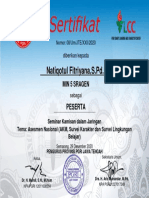 Sertifikat Sekadar PGRI Desember 2020