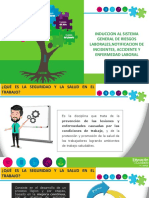 Induccion Al Sistema General de Riesgos Laborales, Notificacion de Incidentes, Accidente y Enfermedad Laboral