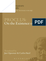 (Ancient Commentators on Aristotle) Jan Opsomer_ Carlos Steel - Proclus_ on the Existence of Evils-Bloomsbury Academic (2014)