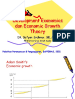 Development Economics dan Teori Pertumbuhan Ekonomi