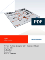 Prinect Package Designer Illustrator Plugin Installation