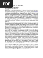 Redefining Sovereignty and Intervention