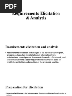 Week 8-Requirements Elicitation & Analysis