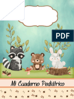 Cuaderno Pediatrico ANIMALES DEL BOSQUE