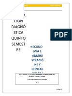 Actividad Diagnóstica Semestre 5