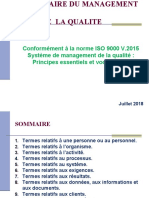 Vocabulaire Iso 9000 V.2015