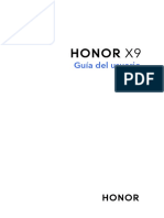 HONOR X9 Gu A Del Usuario - (Magic UI 4.2 - 01, Es-Us)