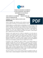 Caso Práctico N°1 Higiene de Los Alimentos