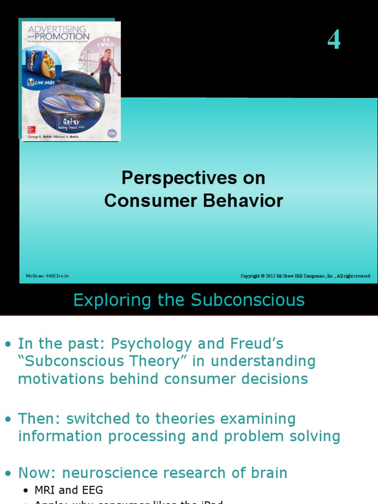 Chap 004 PDF Consumer Behaviour Behavior