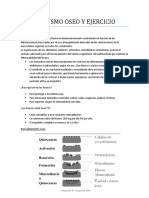 METABOLISMO OSEO Y EJERCICIO (2) - Resumen