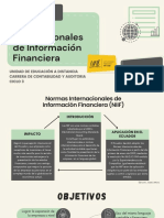 Las Niif - Características