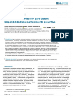 Estimation and Optimization For System Availability Under Preventive Maintenance