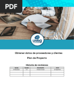 Plan de Gestion Del Proyecto Bazar
