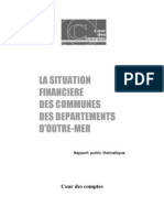 Cour Des Comptes: Rapport Situation Financiere DOM