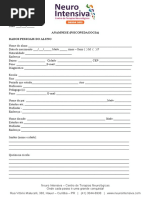 ANAMNESE PSICOPEDAGOGICA