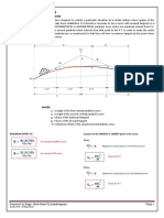 Calculate Vertical Parabolic Curve Parameters