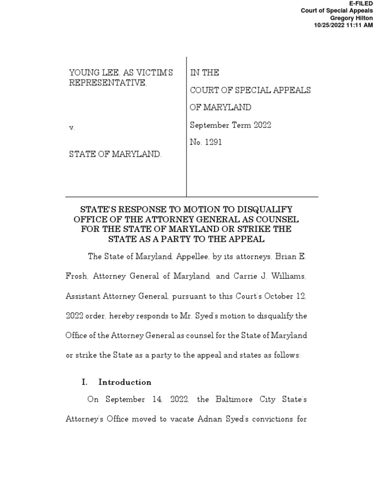 Maryland attorney general s office filing pdf criminal justice