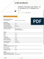 Interruptores de Transferencia para Montaje en Rack - AP4433