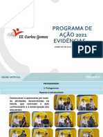 Programa de Ação Médio 2021 Evidência