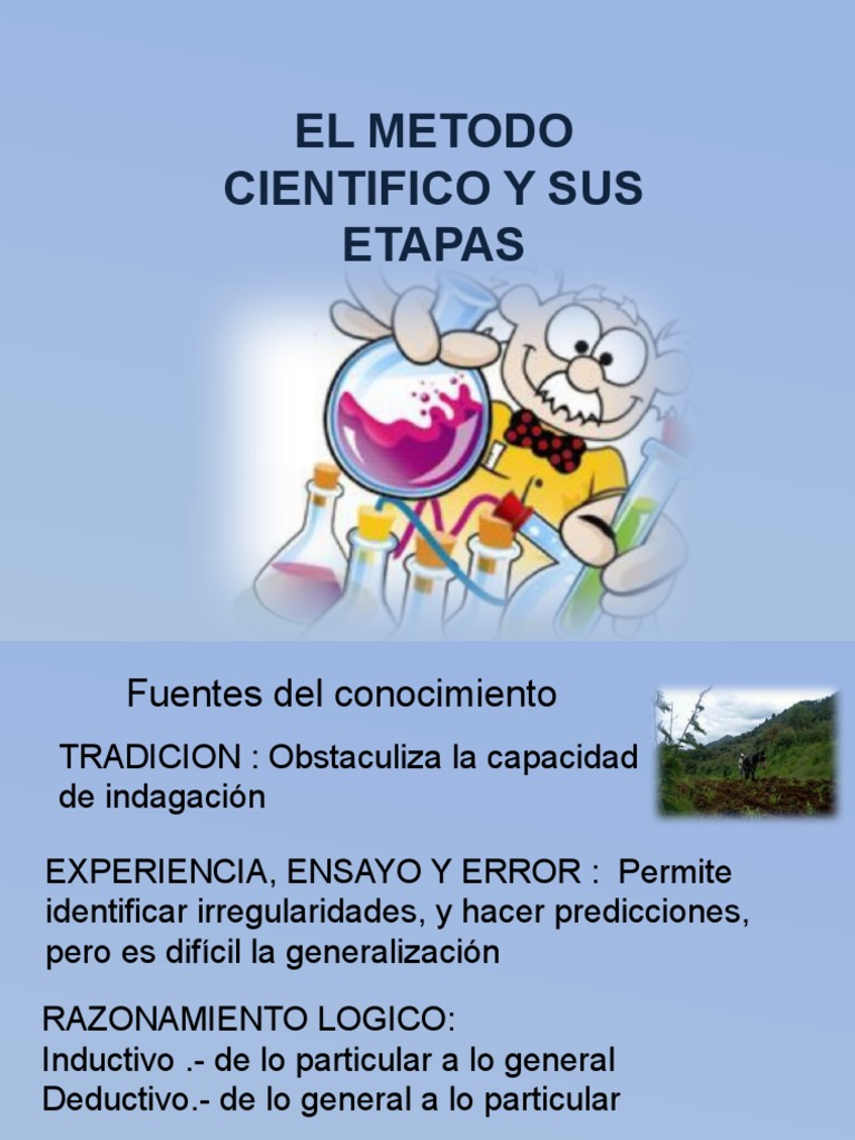 Metodo Cientifico y Sus Etapas | PDF | Enfermería | Método científico