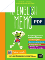 My English Memo 6e Corrigepdf