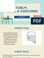 Fonem Vokal & Konsonan