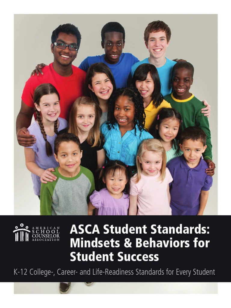 Asca Student Standards PDF School Counselor Learning