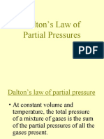 Partial Pressure and Mole Fraction