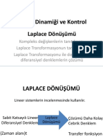 Sistem Dinamiği Ve Kontrol 2 Laplace