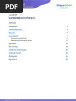 GENPHYSICS1ST U2L3 Components of Vectors