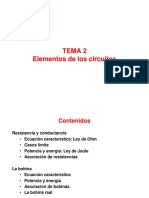 Teoría Tema 2 - Elementos de Los Circuitos