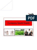 Company Sports Events Company Sports Events